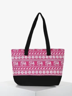 Solada Borsa in tessuto con stampe