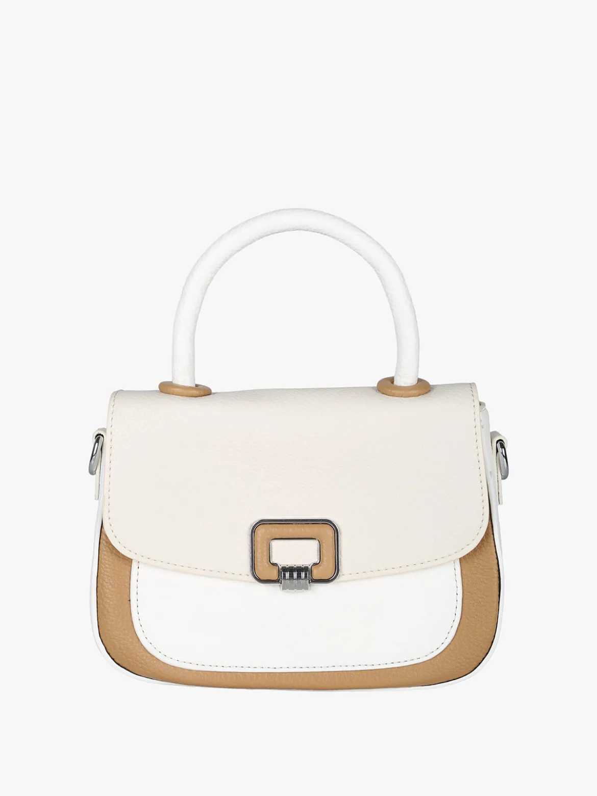 Solada Borsa mini da donna colorata - panna