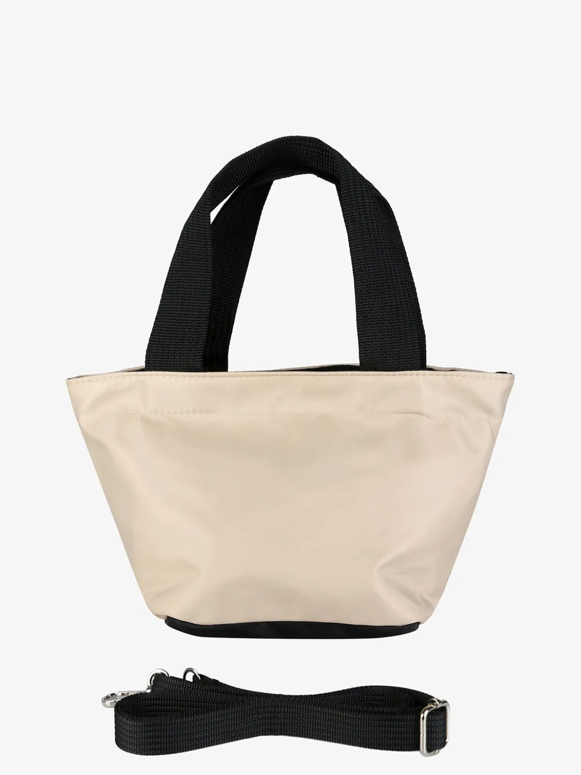 Solada Borsa mini da donna in nylon - beige