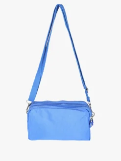 Solada Borsetta a tracolla rettangolare da donna in nylon - blu