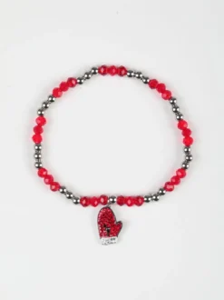 Solada Bracciale elastico con ciondolo Natalizio