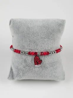 Solada Bracciale elastico con ciondolo Natalizio