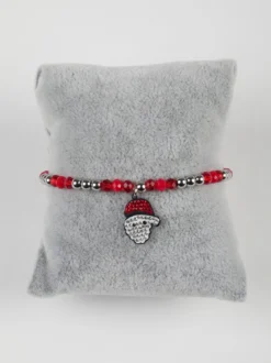 Solada Bracciale elastico con ciondolo Natalizio