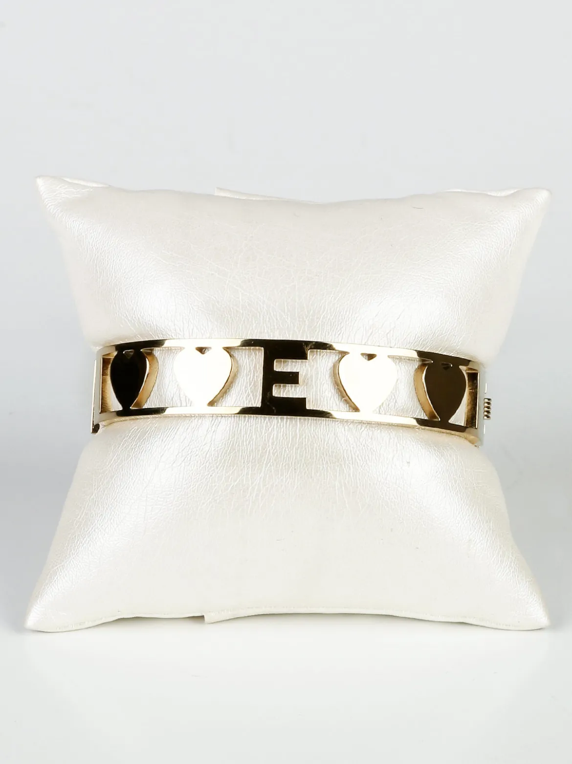 Solada Bracciale rigido iniziale "E"