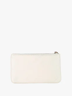 Solada Bustina donna in ecopelle con zip - beige