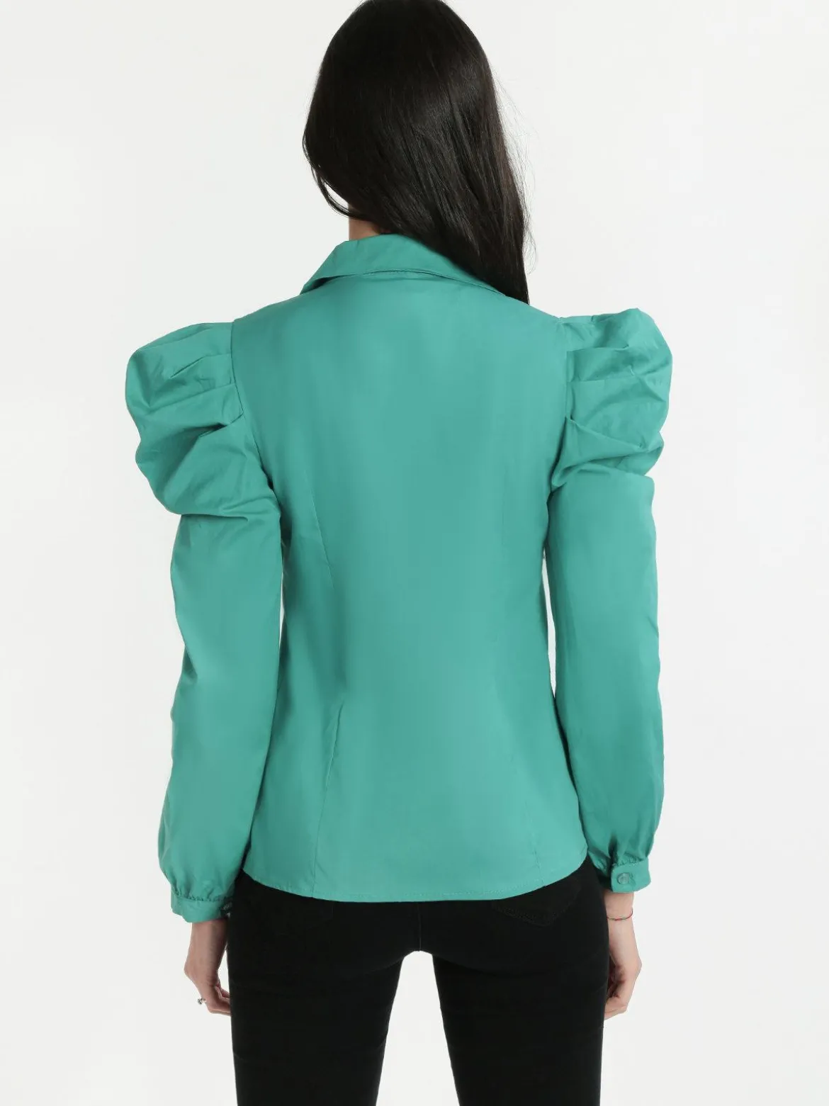Solada Camicia classica con maniche a sbuffo