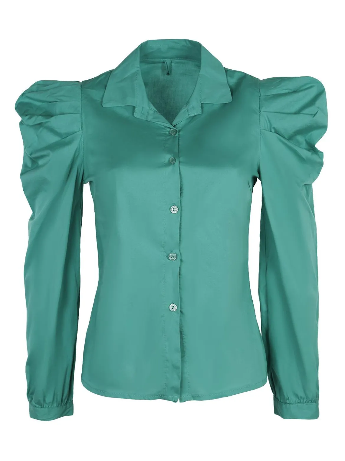 Solada Camicia classica con maniche a sbuffo