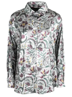 Solada Camicia donna a maniche lunghe con stampa disegni