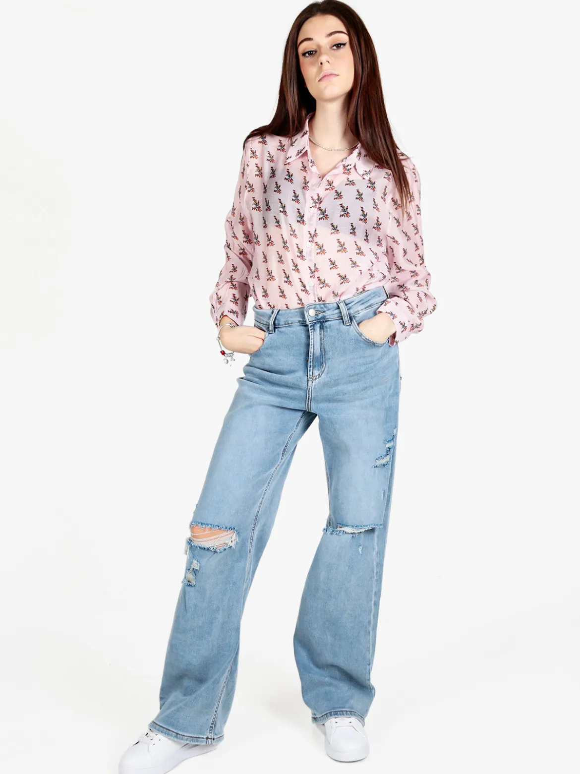 Solada Camicia donna a maniche lunghe con stampe