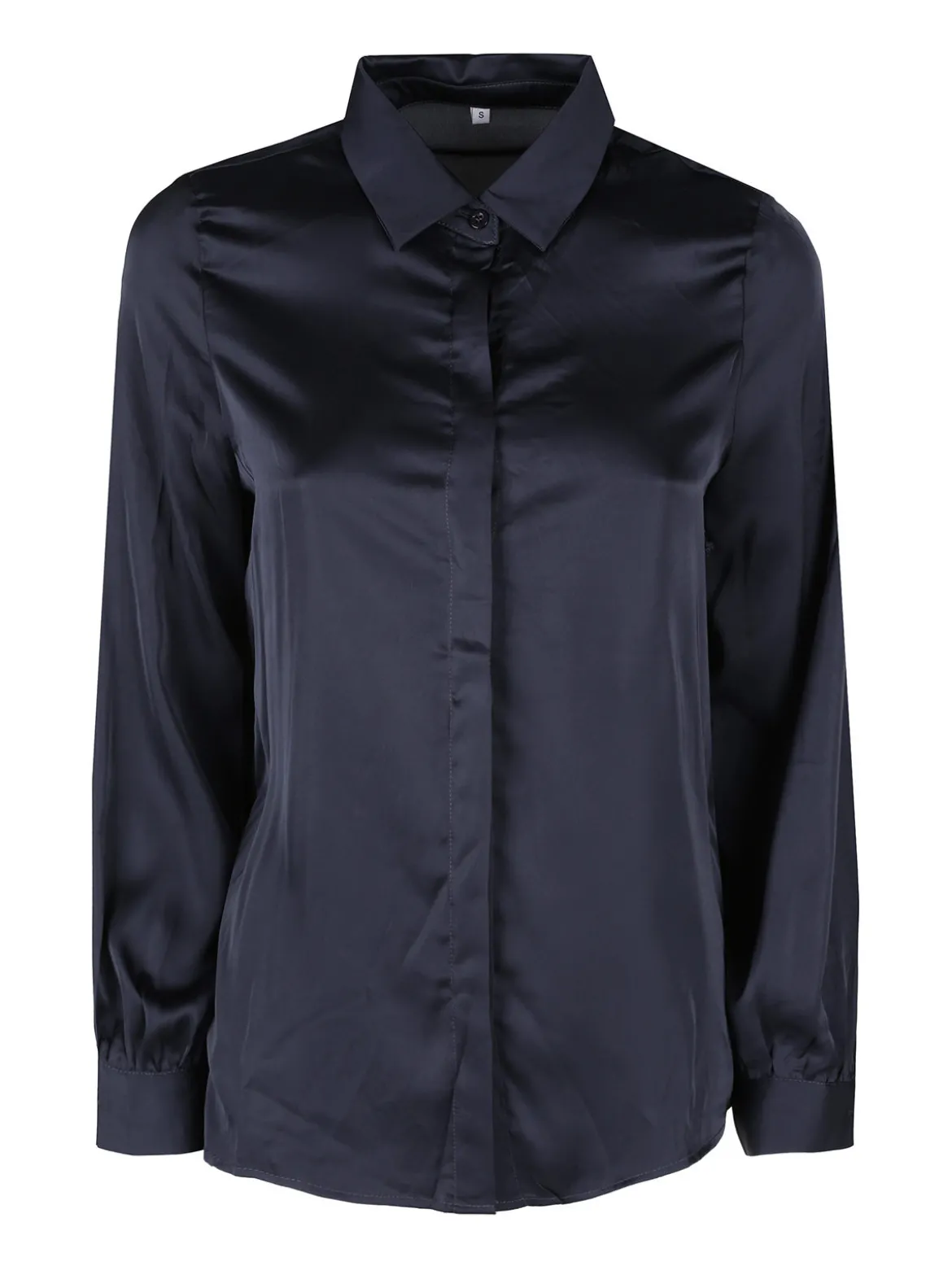 Solada Camicia donna a maniche lunghe effetto raso