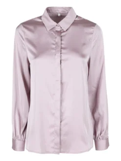 Solada Camicia donna a maniche lunghe effetto raso