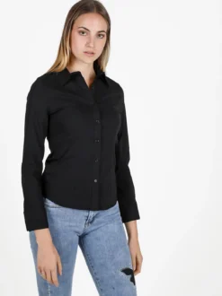Solada Camicia donna classica stretch a maniche lunghe