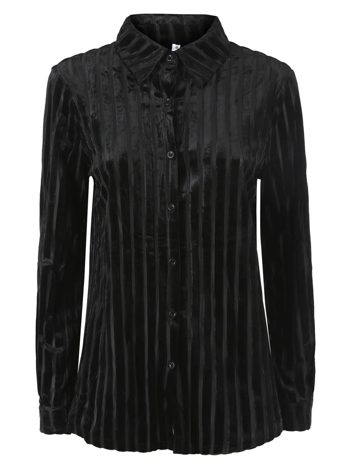Solada Camicia donna con dettagli in ciniglia a maniche lunghe - bordeaux