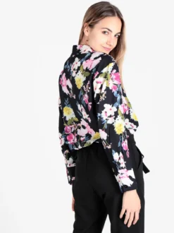Solada Camicia donna fiorata a maniche lunghe