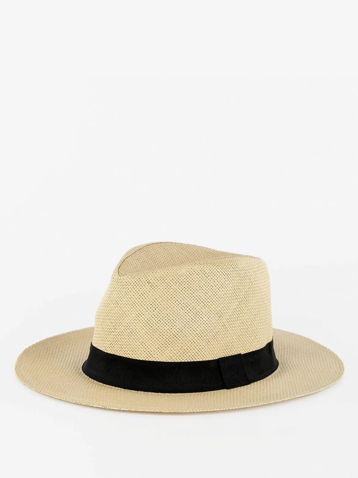Solada Cappello panama di carta con nastro