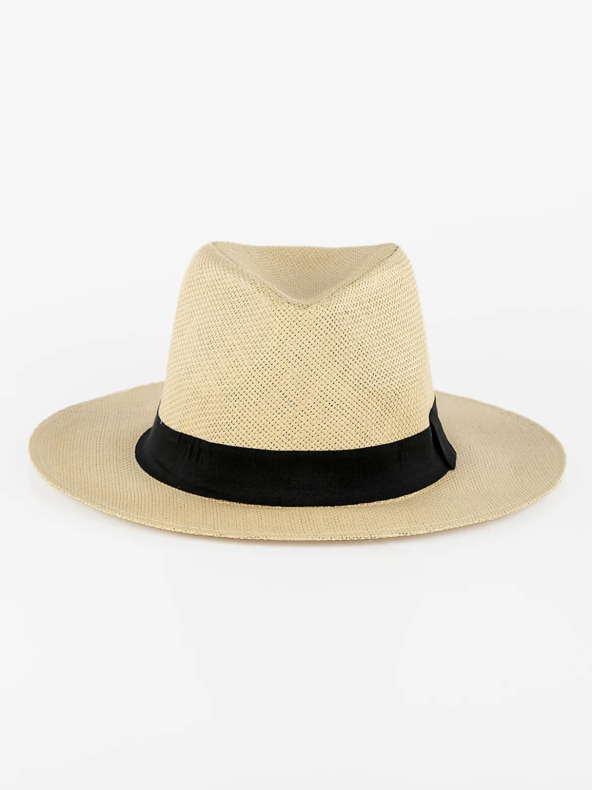 Solada Cappello panama di carta con nastro