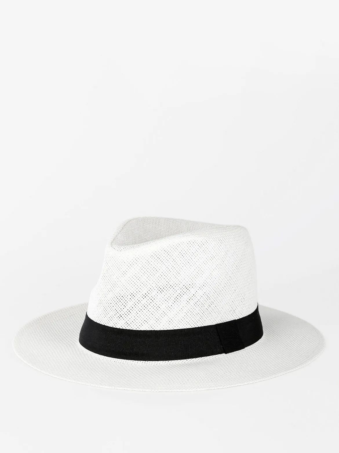Solada Cappello panama di carta con nastro