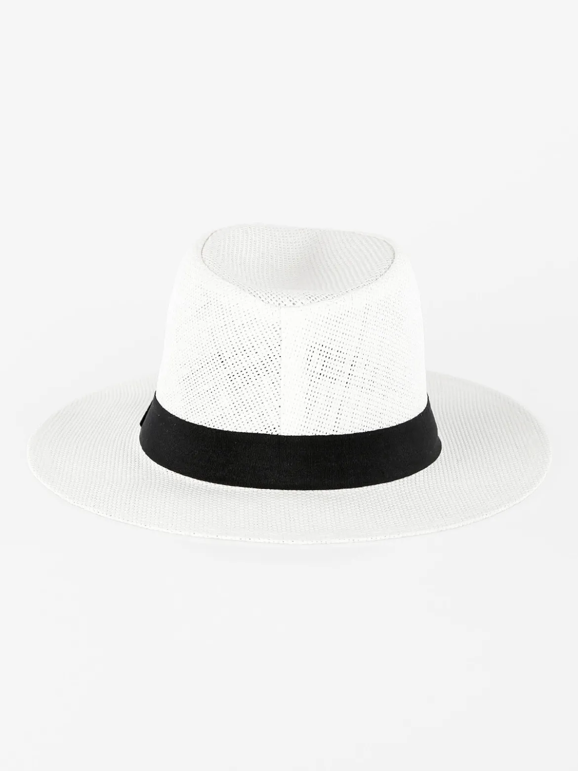 Solada Cappello panama di carta con nastro