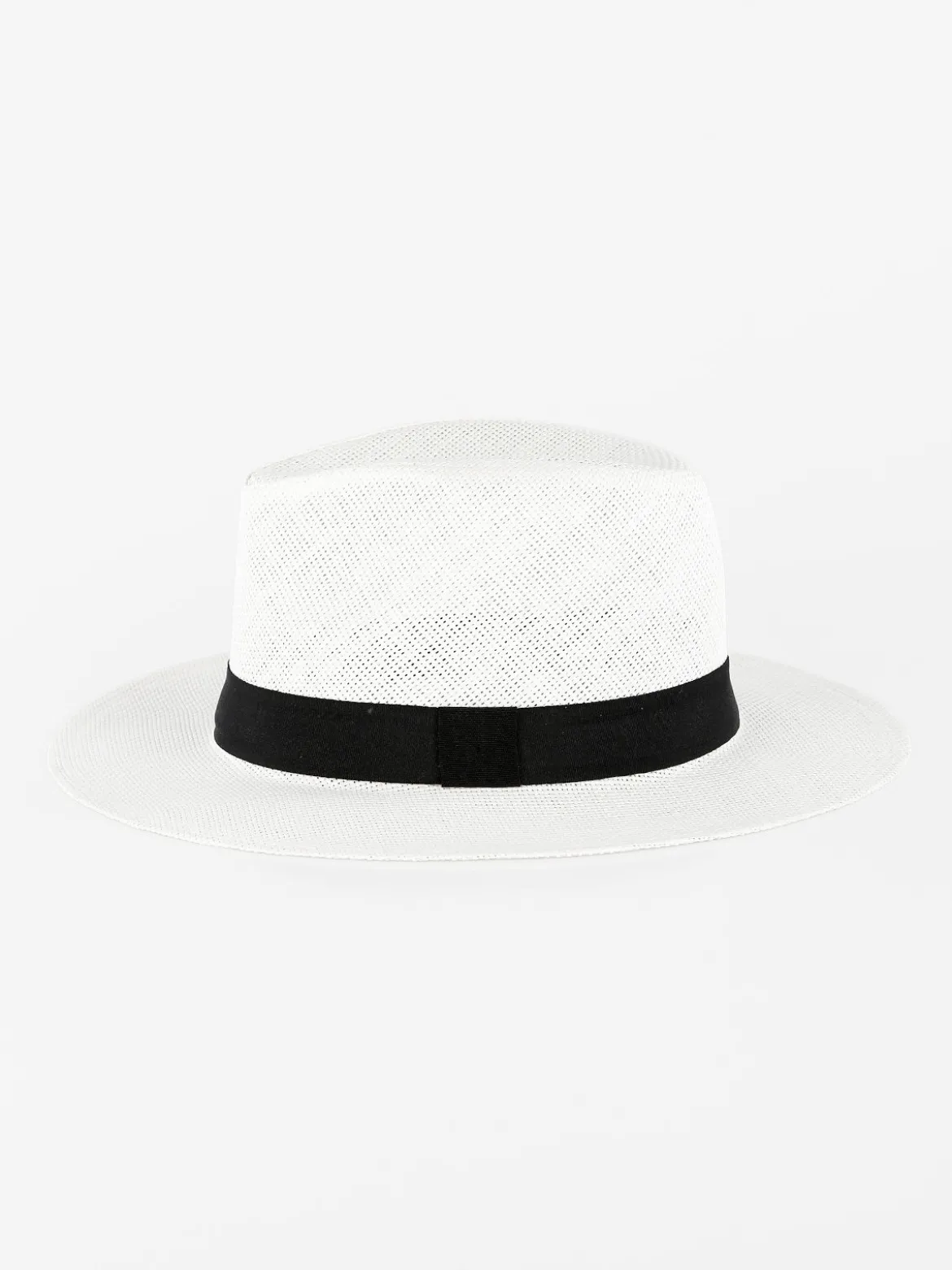 Solada Cappello panama di carta con nastro