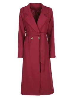 Solada Cappotto lungo da donna con chiusura doppiopetto