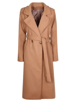 Solada Cappotto lungo da donna con chiusura doppiopetto