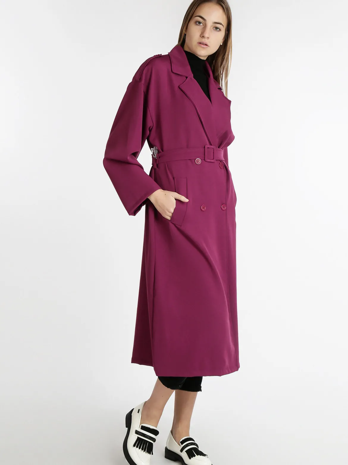 Solada Cappotto lungo da donna leggero