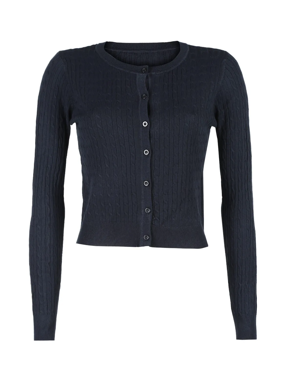 Solada Cardigan donna a trecce con bottoni