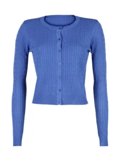 Solada Cardigan donna a trecce con bottoni