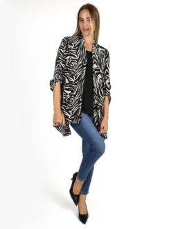 Solada Cardigan donna con top - bianco