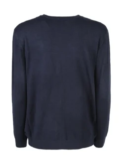 Solada Cardigan donna in maglia con bottoni - blu scuro