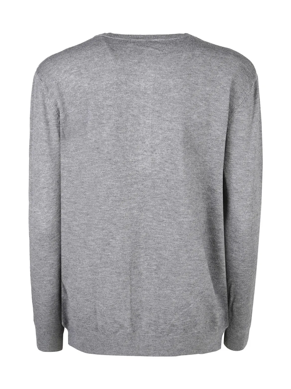 Solada Cardigan girocollo da donna in maglia - grigio