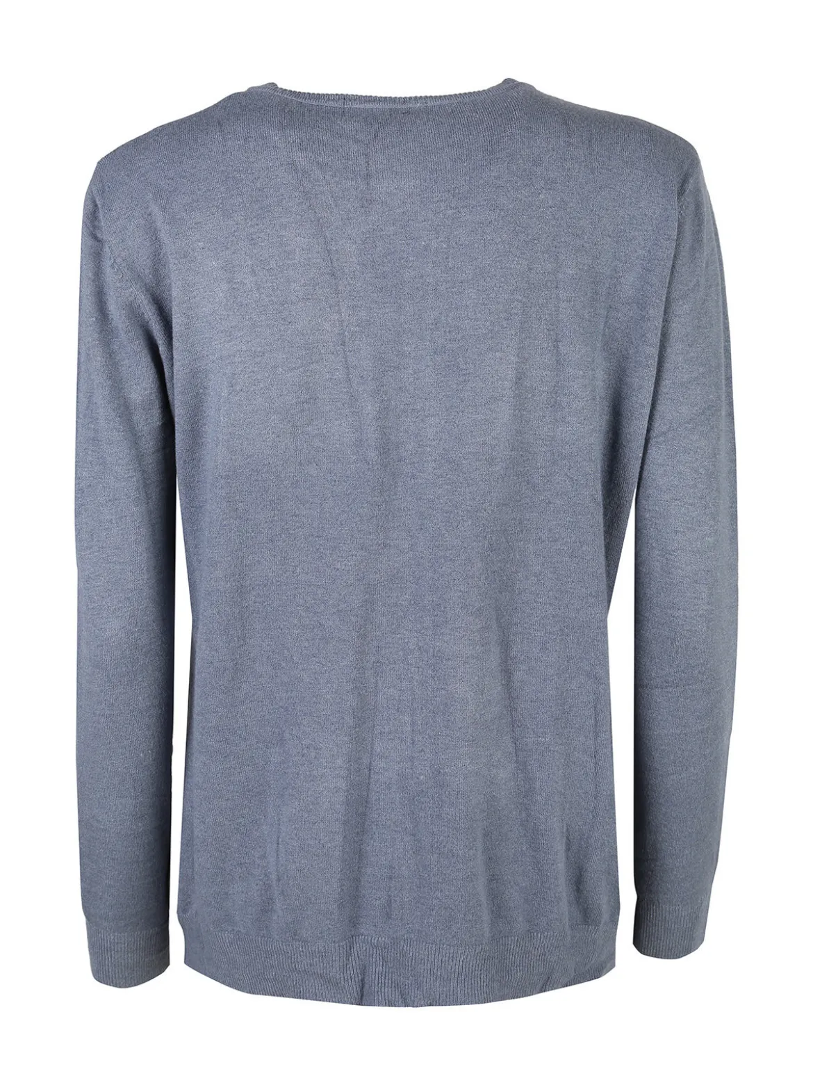 Solada Cardigan girocollo da donna in maglia - jeans