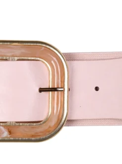 Solada Cintura elastica con fibbia squadrata - rosa