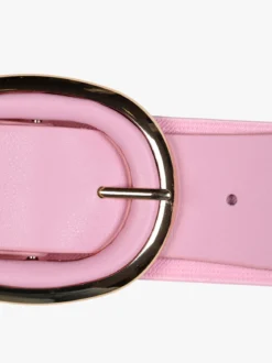 Solada Cintura elastica da donna con fibbia ovale - rosa
