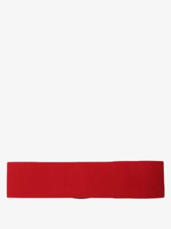 Solada Cintura elasticizzata da donna con fibbia argentata - rosso