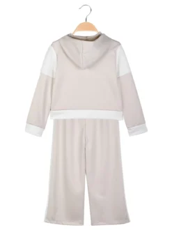 Solada Completo 2 pezzi da bambina con cappuccio e zip