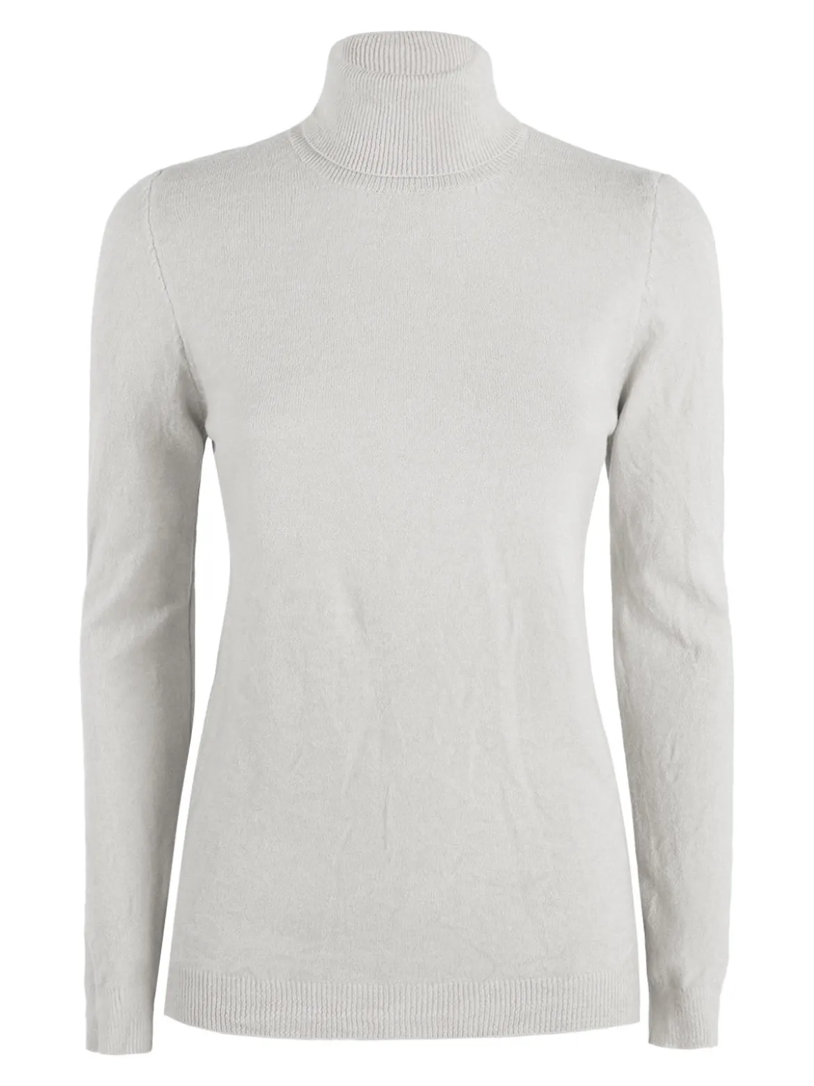 Solada Dolcevita da donna in maglia tinta unita