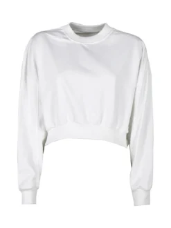 Solada Felpa cropped da donna oversize