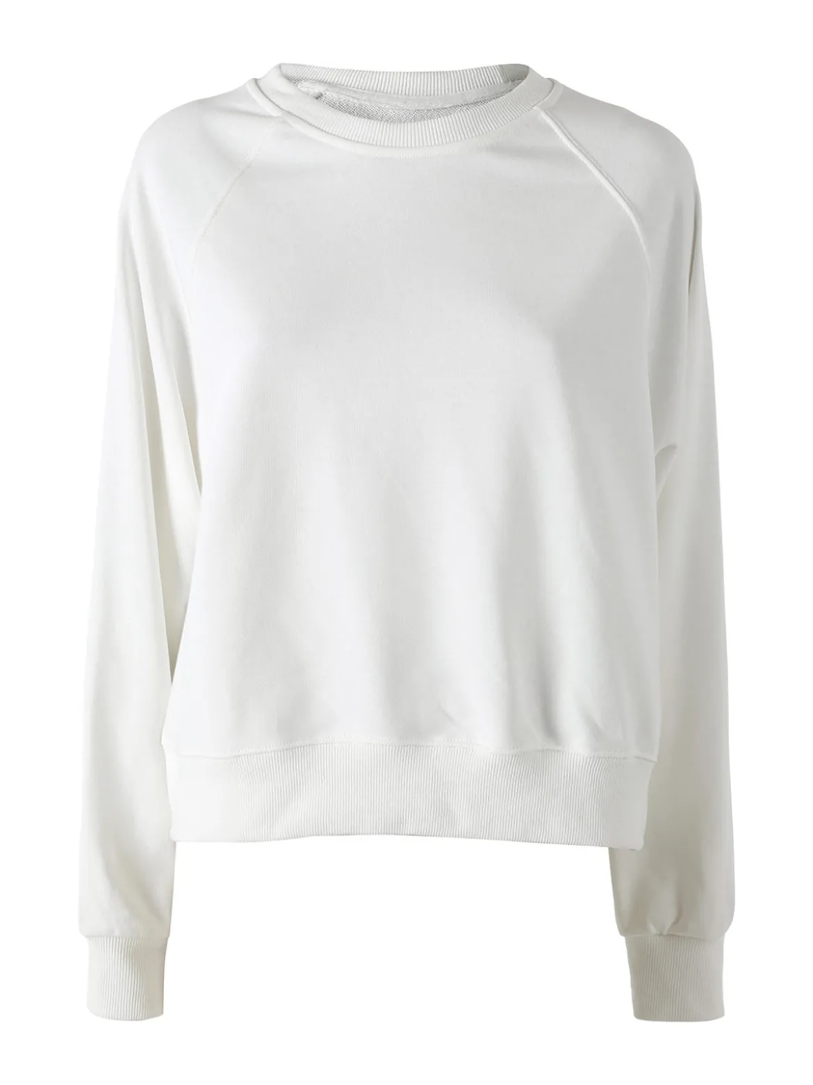 Solada Felpa oversize da donna in cotone - bianco