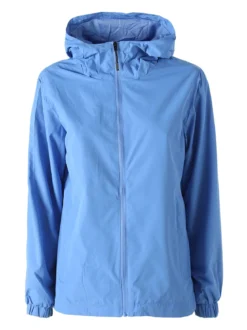 Solada Giacca a vento da donna con cappuccio - blu