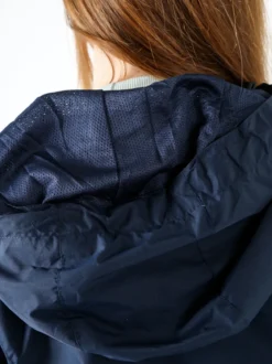 Solada Giacca a vento da donna con cappuccio - blu scuro