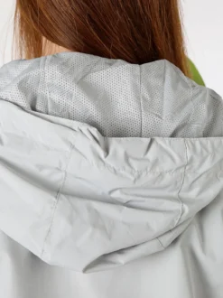 Solada Giacca a vento da donna con cappuccio - ghiaccio