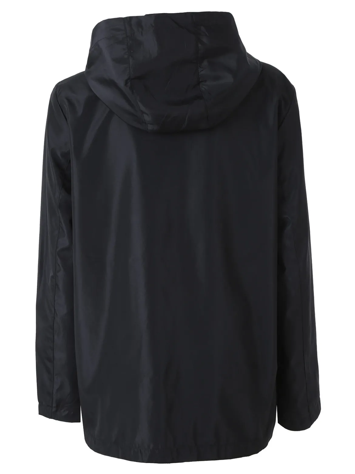 Solada Giacca a vento da donna reversibile con cappuccio - nero