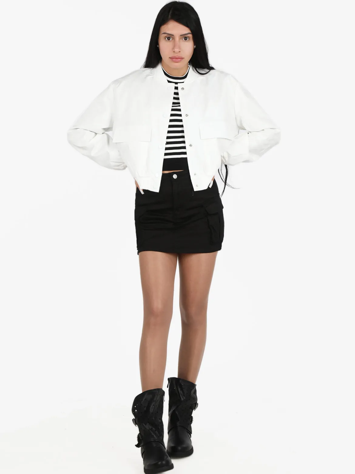 Solada Giacca bomber cropped da donna