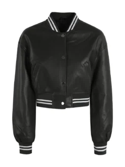 Solada Giacca bomber in ecopelle da donna