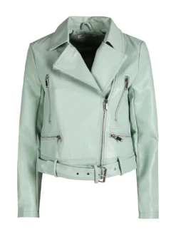 Solada Giacca donna biker in ecopelle