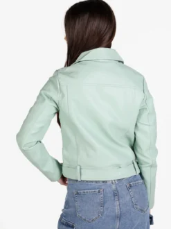 Solada Giacca donna biker in ecopelle