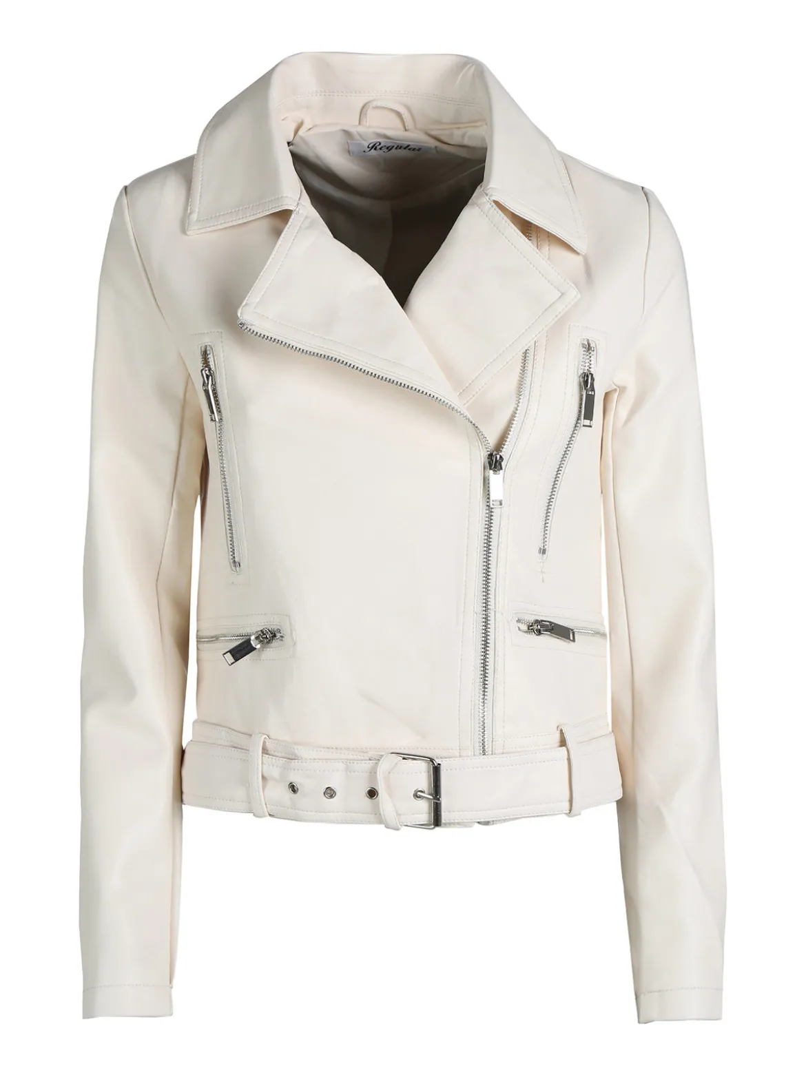 Solada Giacca donna biker in ecopelle