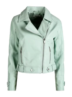 Solada Giacca donna biker in ecopelle