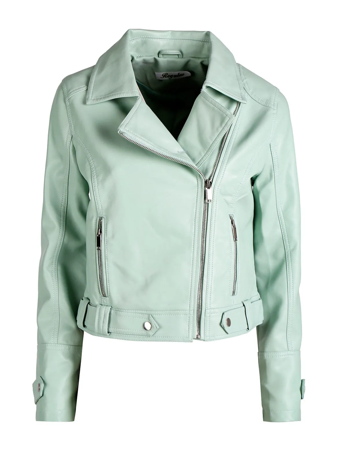 Solada Giacca donna biker in ecopelle